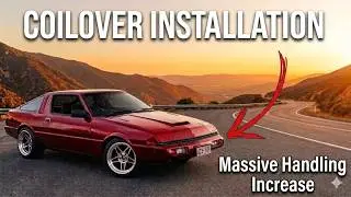 Mitsubishi Starion Titan Suspension Coilovers INSTALLATION