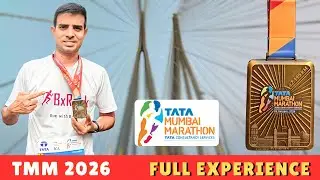 Tata Mumbai Marathon 2026 Full Marathon Vlog 🏃&zwj;♂️ | 42KM Complete Race Day Experience (TMM 2026)