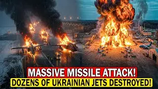 Russia Shoots Down One of Ukraine&rsquo;s Last Su-27 Fighters! Russian Drones Strike Ukraine's Airbase!