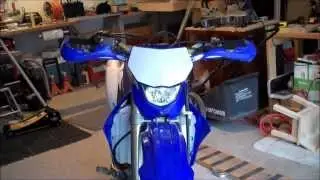 Installing handguards on 2008 Yamaha WR250F