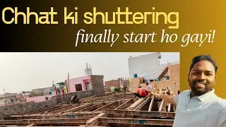 Aaj se chhat ka real kaam shuru ! 🤗 @TheSourawVlogs 