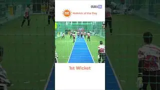 hattrick cricket | Hattrick ball | Indoor Cricket | Hat trick run out | UIC Battleground | Gully91