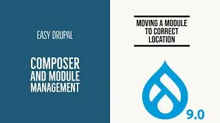 Drupal 9 Moving an incorrectly installed module to be under composer management