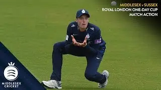 MIDDLESEX v SUSSEX SHARKS | MATCH ACTION