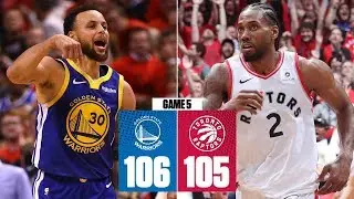 Kevin Durant goes down, Warriors hold off Raptors to force Game 6 | 2019 NBA Finals Highlights