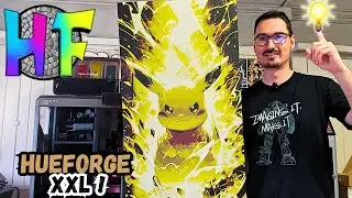 How to Create an XXL Hueforge Table with Any 3D Printer