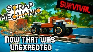 Scrap Mechanic Survival - Can a boat carry a car?
