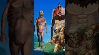 Smiling Titan vs all Titan #attackontitan #anime #smiling #animeedit #aot