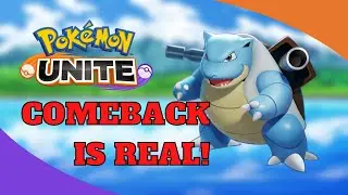 🤜HUGE COMEBACK!🤛 BIG DADDY BLASTOISE WILL CARRY YOU! 😎 - Pokemon Unite