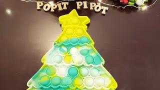 CHRISTMAS FIDGET TOYS 🎄 LET'S POP IT | ASMR | NO TALK | NO MUSIC | DEEP SLEEP 🩷