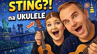 Ukulele na start 2026 🎶 | Zosia uczy się „Englishman in New York” (LIVE)