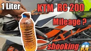 Ktm Rc 200 mileage test 2021 | Shocking Result | Exposed😡 | Sierramikee