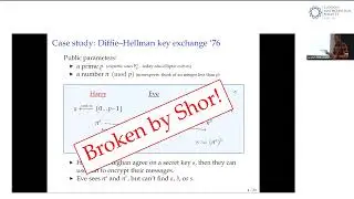 Post-quantum cryptography, Ross Bowden, Chloe Martindale | LMS/IMA 2025