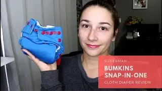 Bumkins Snap-In-One AIO Cloth Diaper Review