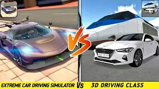 Extreme Car Driving Simulator Vs 3D Driving Class 🔥 | Comparison&nbsp;2025&nbsp;🚗🚄