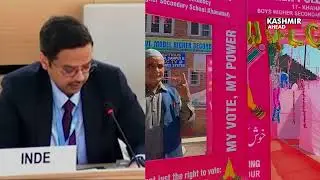 Indian Diplomat Kshitij Tyagi gives a &lsquo;fact check&rsquo; to Pakistan at UNHRC