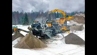 FABO |  MCK-115 Portable Hard Stone Crusher Plant Jaw Crusher and Cone Crusher Combination
