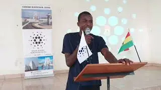Full Speech at the Cardano Ghana Community's launch, by Project Manager, Mohammed Mustapha Yakubu.