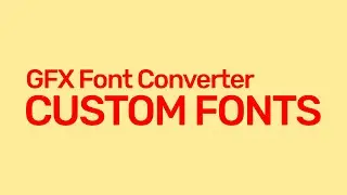 GFX Font Converter