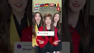 Ella Name Song In German!🇩🇪🇦🇹🇨🇭K3 Sisters #shorts #germany #german #deutsch #song #viral #fyp