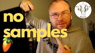 Sample based beat maker makes beat from scratch in FL Studio