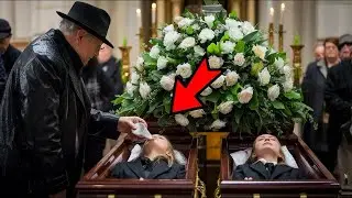 Was der Vater seinen toten Zwillingsm&auml;dchen auf der Beerdigung in den Mund sch&uuml;ttet ist UNGLAUBLICH!