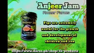 Anjeer jam │Fig jam |Organic │Ameer Farms |3K Products Shop