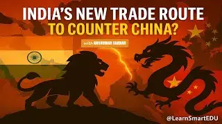 India&rsquo;s New Trade Route to Counter China? | #Geopolitics with Anshuman
