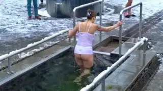 ICE HOLE BATHING #8  | COLD WATER | SWIMMING WINTER | EPIPHANY BAPTISM 2026