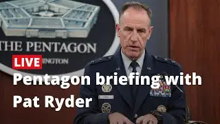 Live: Pentagon briefing with Pat Ryder
