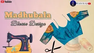Simple MADHUBALA Design | Princess cut Blouse Design | New Back Design.. @RKtailorAndstyle 