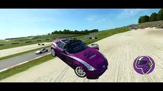 Spooky flying Miatas