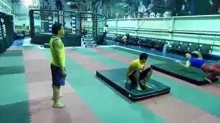 تعلم السوستة الزوم مع تلاميذ نسر الكونغ فو بكل سهولة Kick up Repetition