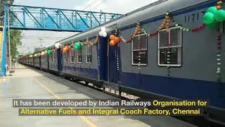 India&rsquo;s First Solar Train 👏👏
