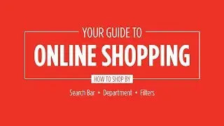 Online Shopping Tutorial: Search Tips