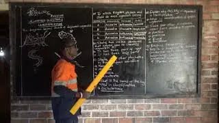 GRADE 12 BIOLOGY CLASSIFICATION - ECZ - 2023 EXAM - PREPARATION