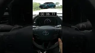 2025 Toyota Camry SE Hybrid 0-60 Test | 2.5L 4cyl Hybrid | CVT | FWD | 225hp  #shorts