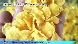 Industrial Cornflakes Machine: Large Capacity, Precise Control, Fits Food Plant Demands#cornflakes