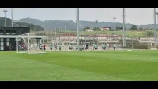 El Athletic entrena en Lezama con Adu Ares al margen y Paredes al 100 %
