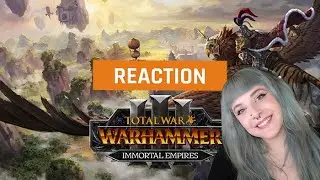 Моя реакция на кинематографический трейлер к выходу Total War Warhammer 3 Immortal Empires | РЕАК...