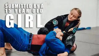 MARINE RAIDER GETS SUBMITTED BY A 15 YEAR OLD GIRL BJJ | Nick Koumalatsos