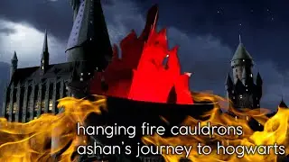 Hanging Fire Cauldrons | Ashan's Journey to Hogwarts 11th Birthday Party