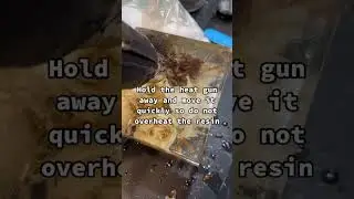 How to remove bubbles from resin