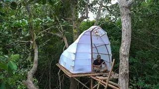 Treehouse Camping in the Jungle | Off-Grid Adventure