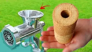 EXPERIMENT !! BISCUITS VS MEAT GRINDER | GRINDER VS BISCUITS ASRM satisfying TEST
