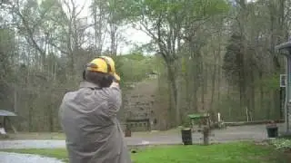 .44 Magnum at  230 yards