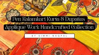 🔴 LIVE | Pen Kalamkari Kurta & Dupattas | Applique Work Handcrafted Collection | Indian Handloom