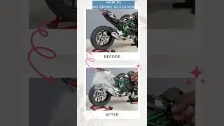 Smoke not working? XLG H2r 1:6 Scale Bike