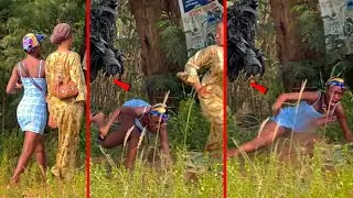 She will remember this Unexpected SCARE Forever! Bushman Prank! Trashman Prank!