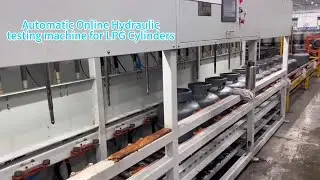 Automatic LPG Cylinder Manufacturing Hydraulic Pressure Testing Machine